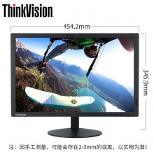 联想 lenovo 显示器 F2014 19.5寸 宽屏液晶显示器 (黑色) 