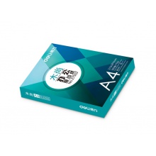 得力（Deli）木尚复印纸 A4 70G 500张/包