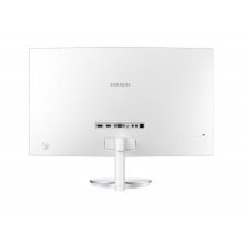 三星（SAMSUNG）27英寸 1800R曲面旗舰窄边框 HDMI/DP高清接口 电脑显示器 C27F591FDC（内置音箱）