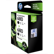 惠普（HP）X4E79AA 680双黑墨盒套装 (适用HP DeskJet 2138/3638/3636/3838/4678/4538/3777/3778/5078/5088