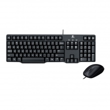 罗技（Logitech）MK100  经典键鼠套装 鼠标键盘...