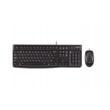 罗技（Logitech）MK120有线USB键盘鼠标套装 家...