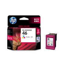 惠普(HP) CZ638AA 46彩色墨盒 （适用HP De...