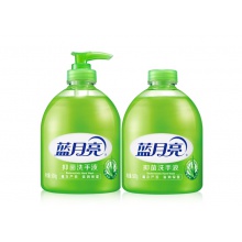 蓝月亮 芦荟抑菌 滋润保湿洗手液 500g瓶+500g瓶装补...