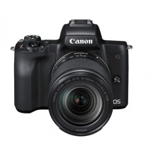 佳能（Canon）EOS M50 微单相机 数码相机 微单套...