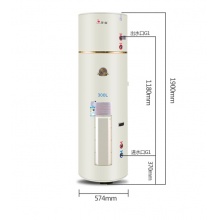 宏谷 300升立式中央供水 机械商用大容量储水式 电热水器EDY-300 380V 20KW